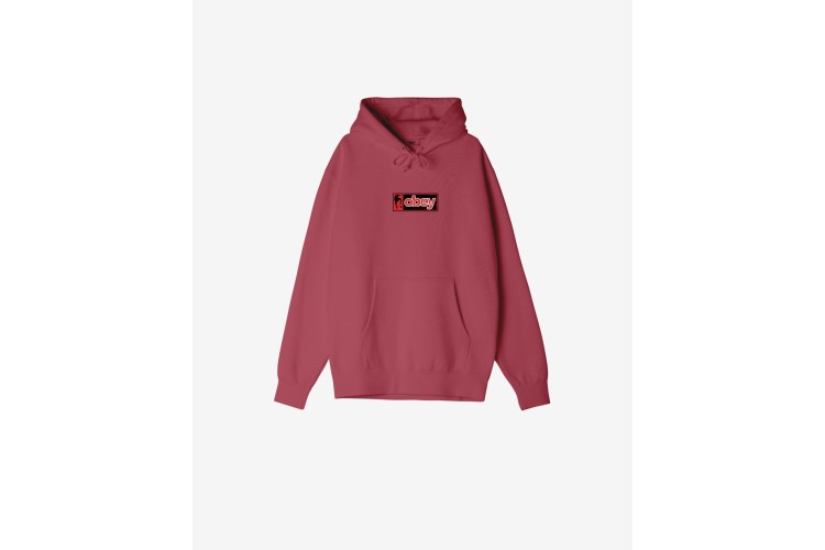 Pink obey hoodie best sale