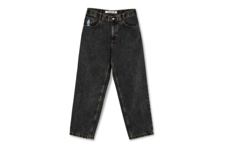 Polar Skate Co 93 Denim Pants Washed Black - Penloe