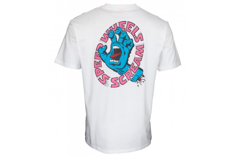 Santa Cruz Screaming Hand Scream T Shirt 100 cotton 200gsm